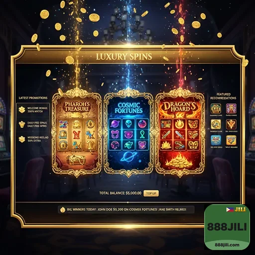 VIP player enjoying exclusive promotions at 888jili