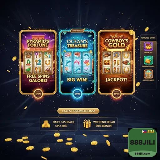 888jili slot games promotions 3